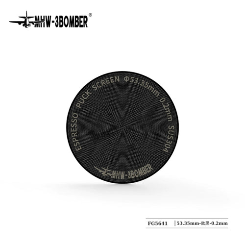 二次分水網 - 0.2mm - 鈦黑 - 53.35mm通用 - MHW - 3BOMBER TAIWAN