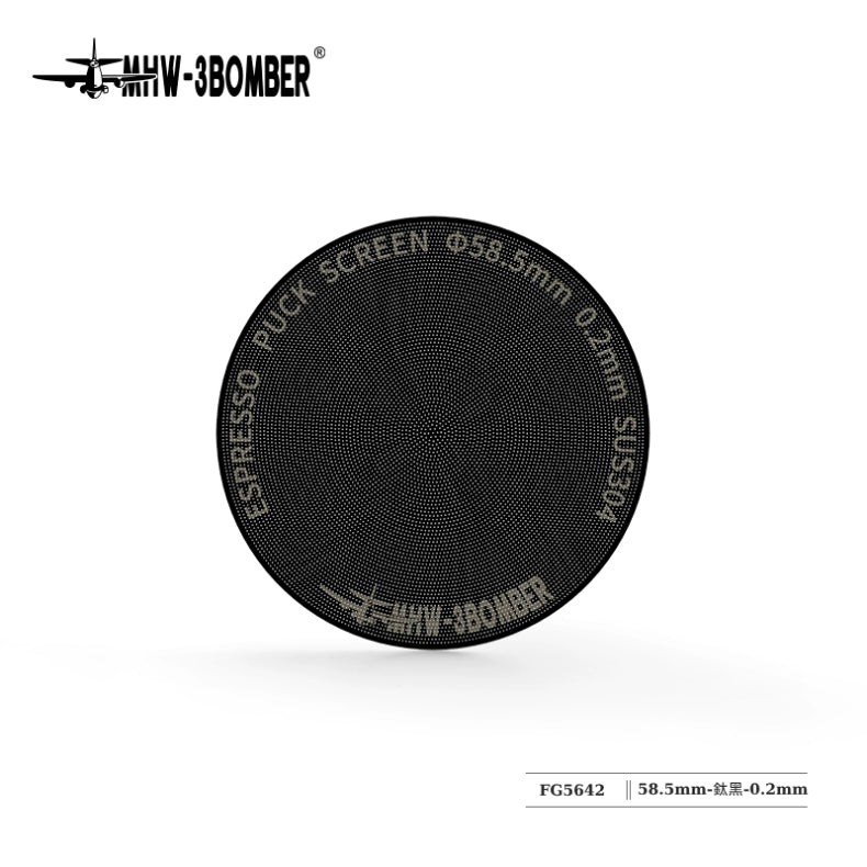 二次分水網 - 0.2mm - 鈦黑 - 58.5mm通用 - MHW - 3BOMBER TAIWAN